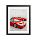 Sonic Editions framed print Ferrari F50s 51x61 cm - British product