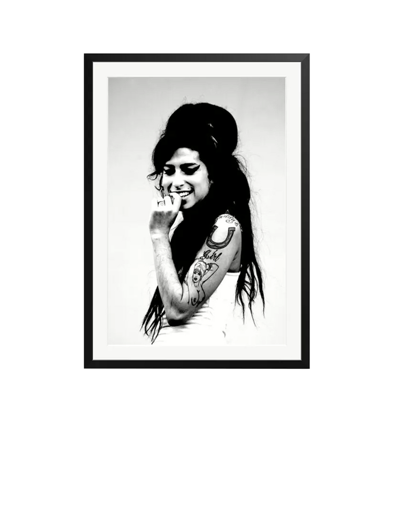 Sonic Editions Amy Winehouse framed print large 77.7x90cm - British product