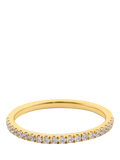 LARNAUTI lab-grown diamond pave ring 0.18ct - British product