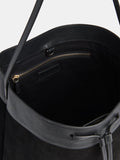 Whistles Sasha suede tote bag leather-lined (British brand)