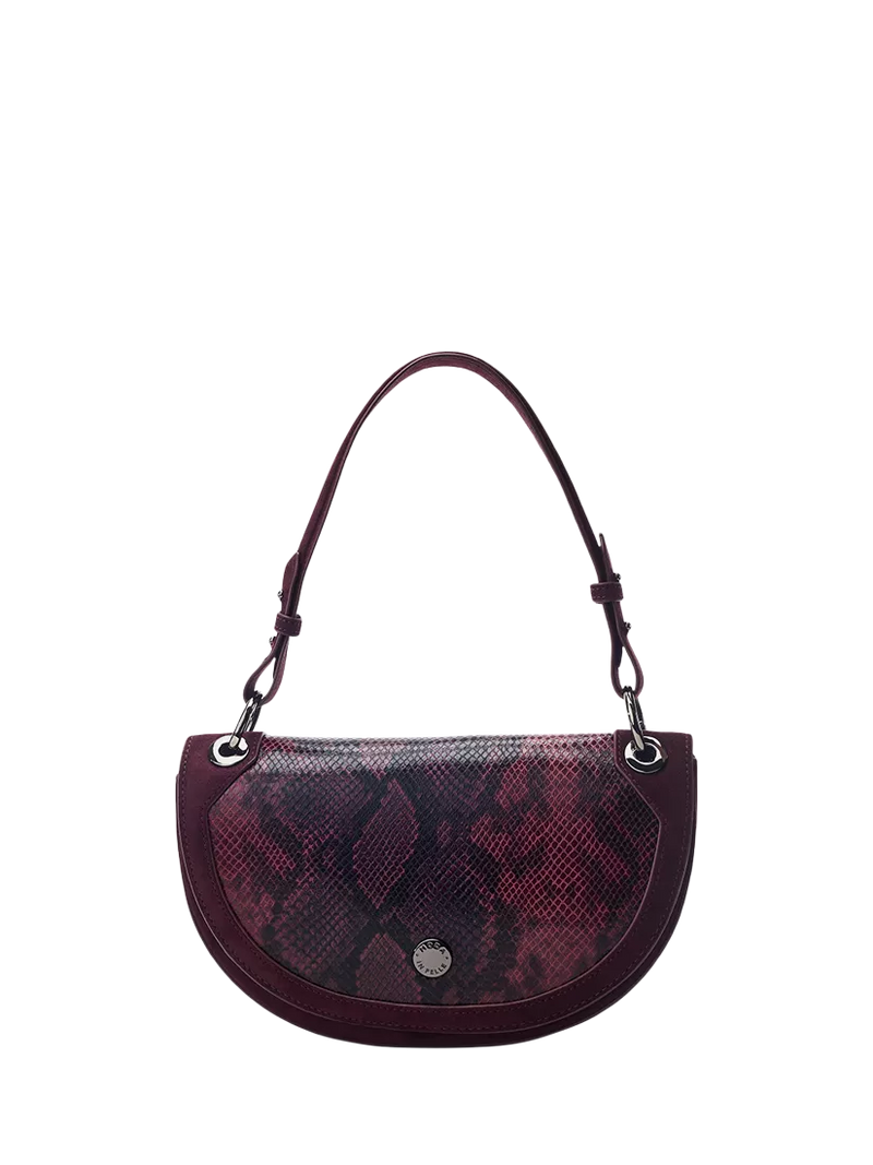 Moda In Pelle Fillipa Curved Crossbody Bag