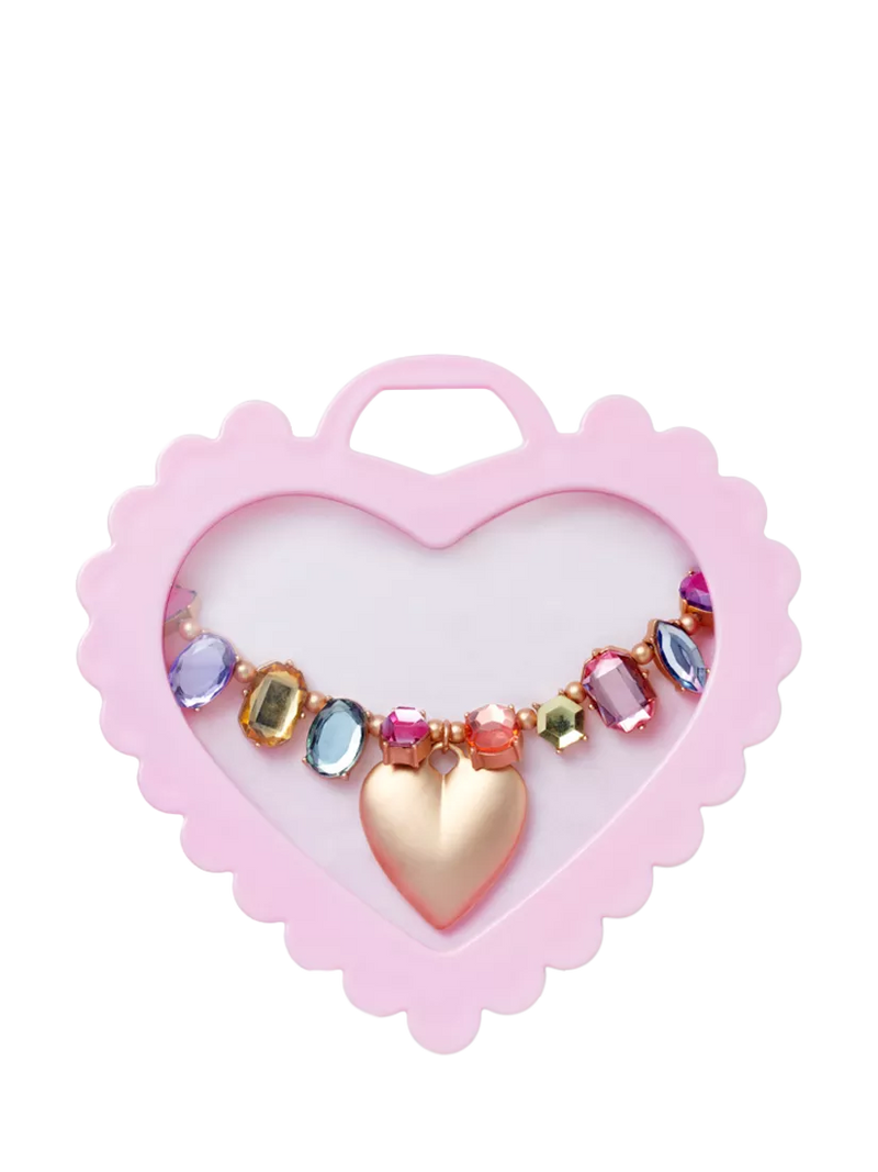 Stych Princess Heart Necklace Set Multi (British brand)