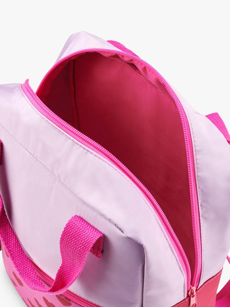 Small Stuff kids backpack colour block bright pink, imported from the UK