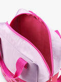 Small Stuff kids backpack colour block bright pink, imported from the UK