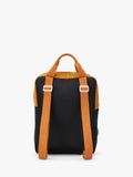 Small Stuff colour block backpack for kids emerald green (British brand)