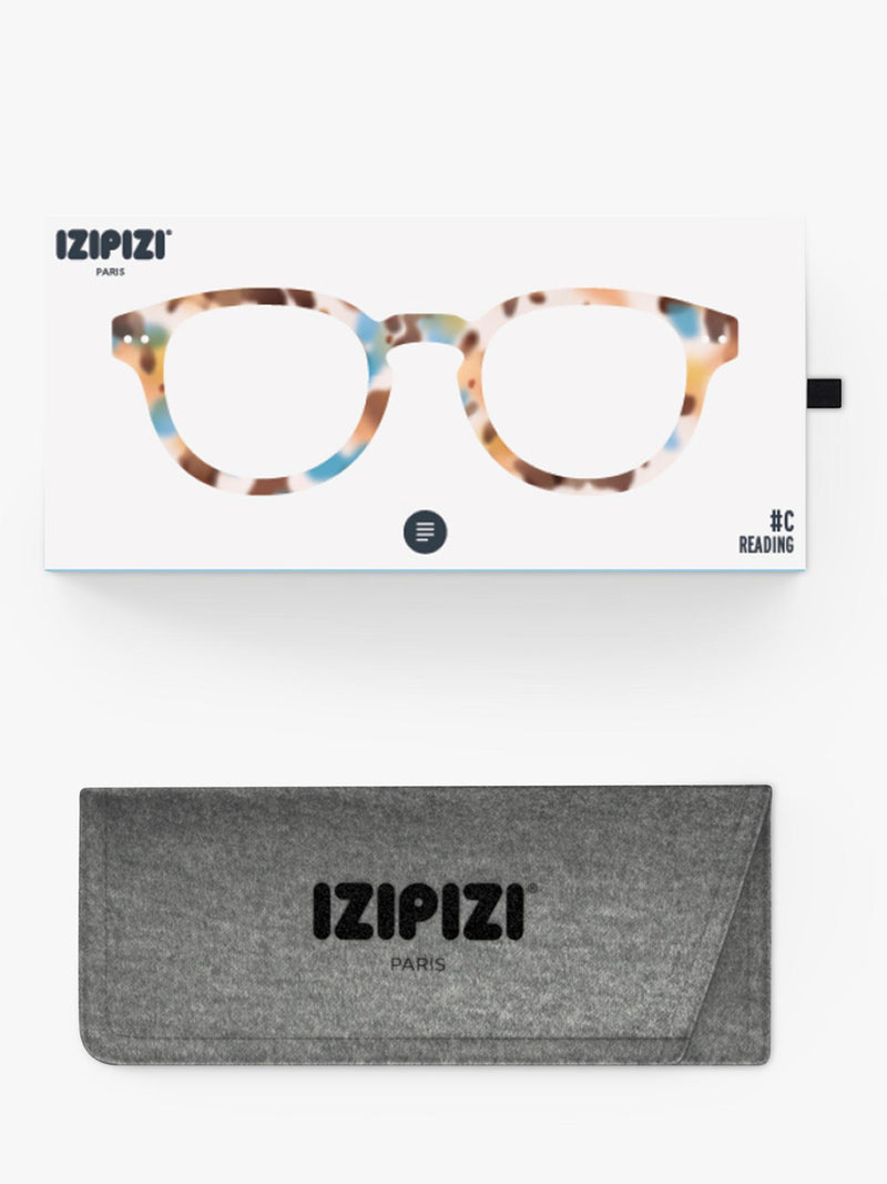 IZIPIZI tortoise reading glasses +1 lens (British brand)