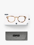 IZIPIZI tortoise reading glasses with +1.5 lenses, imported from the UK
