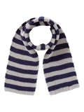 Benetton kids two-tone striped knit scarf (British brand)