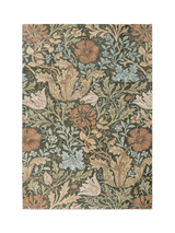 John Lewis Morris & Co. Compton Trellis Rectangular Rug, Green, 200 x 140cm- Buy online at McGrocer