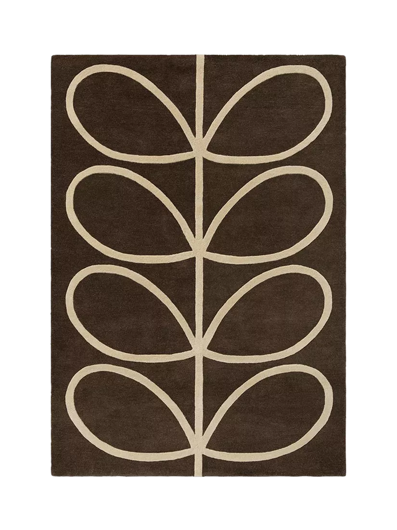 Orla Kiely Giant Stem rug 230x160cm, imported from the UK