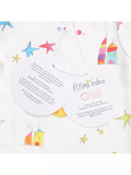 From Babies with Love organic baby swaddling shawl 120cm, UK version