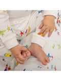 From Babies with Love organic baby swaddling shawl 120cm, UK version