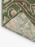 Morris & Co. Montreal pure wool rug green - British product