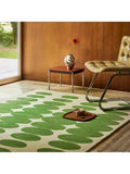 Orla Kiely Optical Oval pure wool rug 180x120cm (British brand)