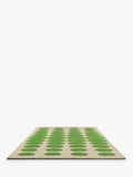Orla Kiely Optical Oval pure wool rug 180x120cm (British brand)