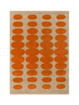 John Lewis Orla Kiely Optical Oval Pure Wool Rug 180 x 120cm- Buy online at McGrocer
