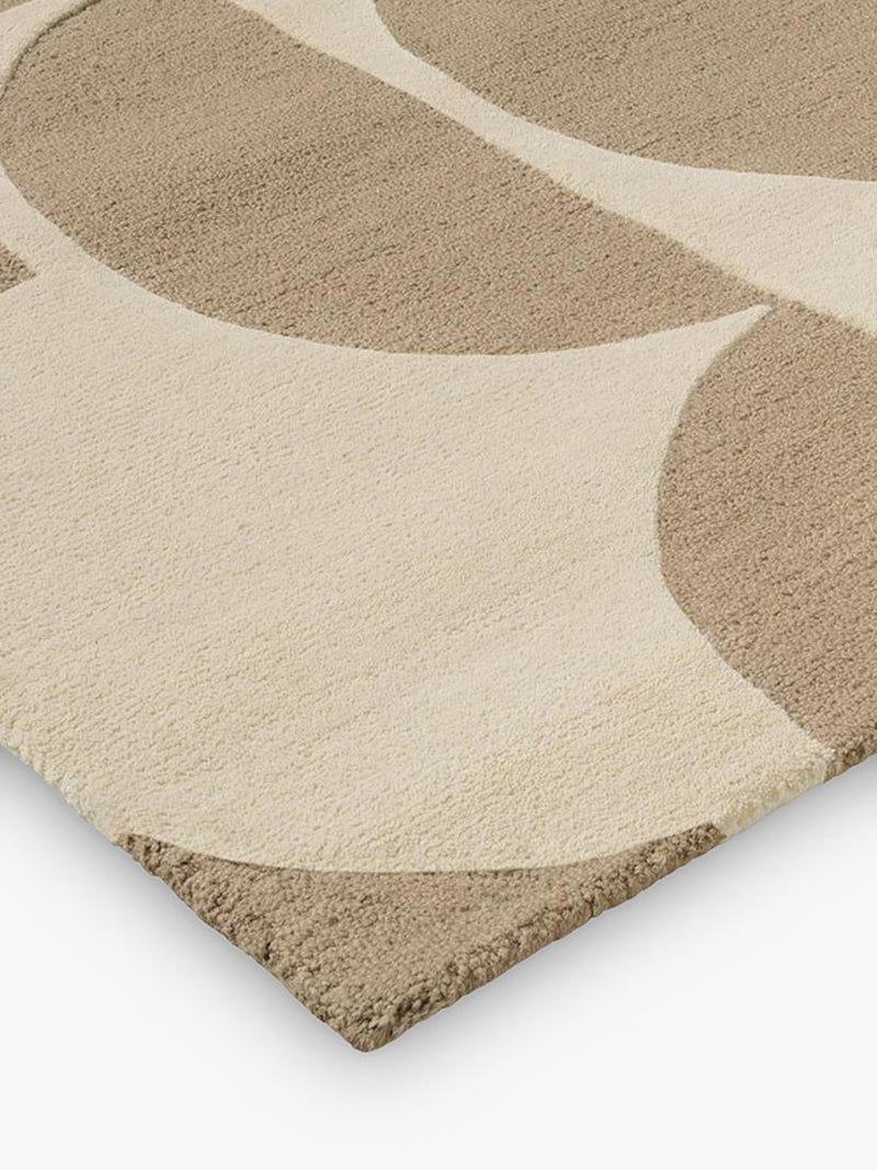 Orla Kiely Prism Flower pure wool rug 180x120cm (British brand)