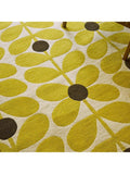 Orla Kiely yellow wool rug 180x120 cm, UK version