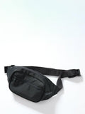 Girlfriend Collective belt bag black, imported from the UK