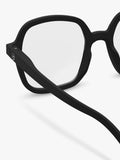 IZIPIZI reading glasses black oversized square +1, imported from the UK
