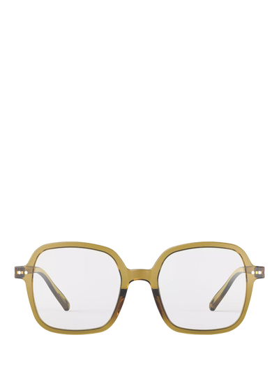 John Lewis IZIPIZI Office Oversized Reading Glasses, Golden Green- Buy online at McGrocer