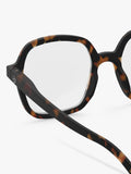 IZIPIZI oversized square reading glasses tortoise - British product