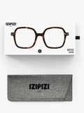 IZIPIZI oversized square reading glasses tortoise - British product