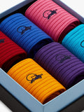 London Sock Company Simply Sartorial socks gift box of 6 pairs (British brand)