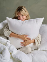 John Lewis Bedfolk Down Square Pillow Medium- Buy online at McGrocer