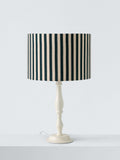 John Lewis Herringbone Stripe drum lampshade 25cm (British brand)