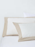John Lewis Ainsdale duvet cover set double white, UK version