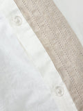 John Lewis Ainsdale duvet cover set double white, UK version