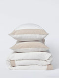 John Lewis Ainsdale duvet cover set double white, UK version
