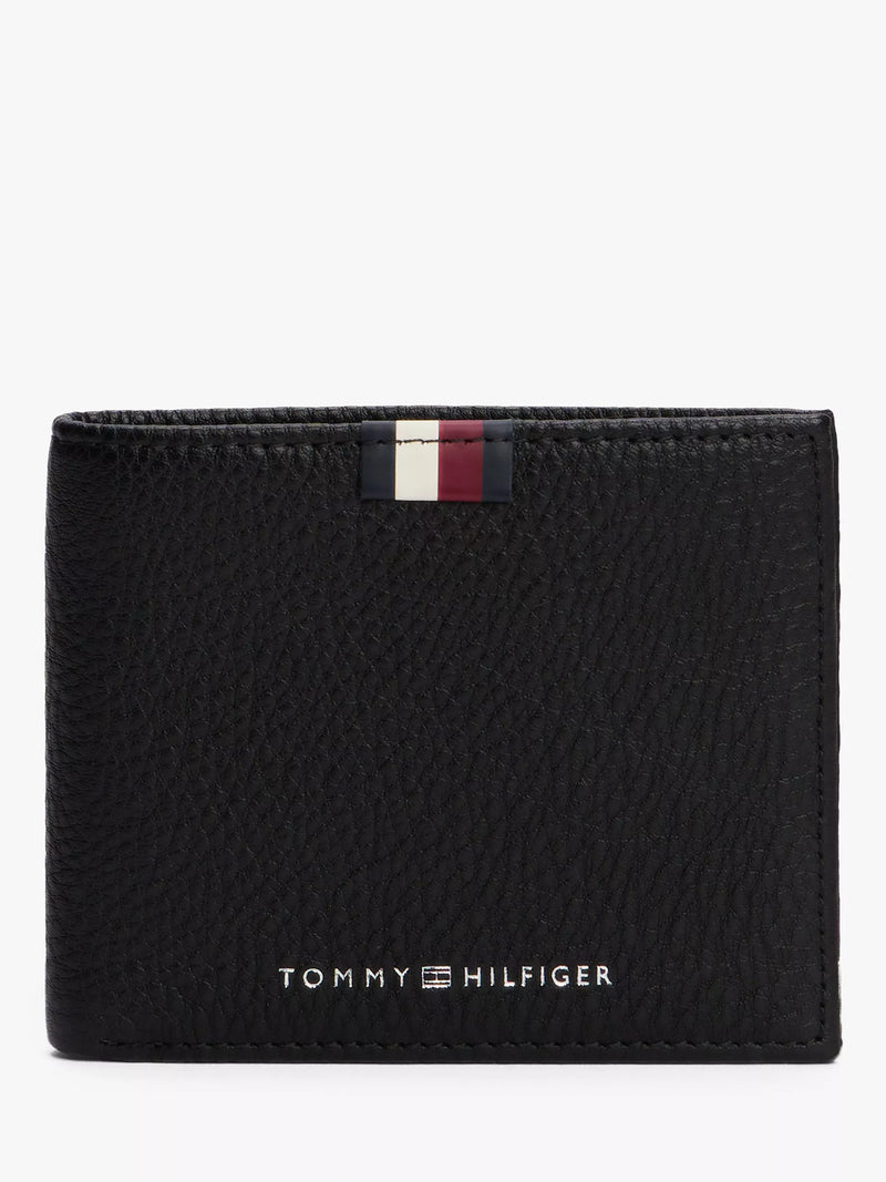 Tommy Hilfiger leather flap over wallet (British brand)