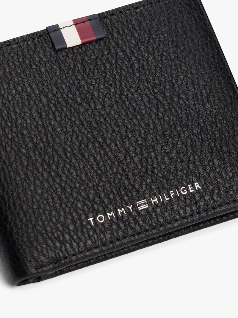 Tommy Hilfiger leather flap over wallet (British brand)