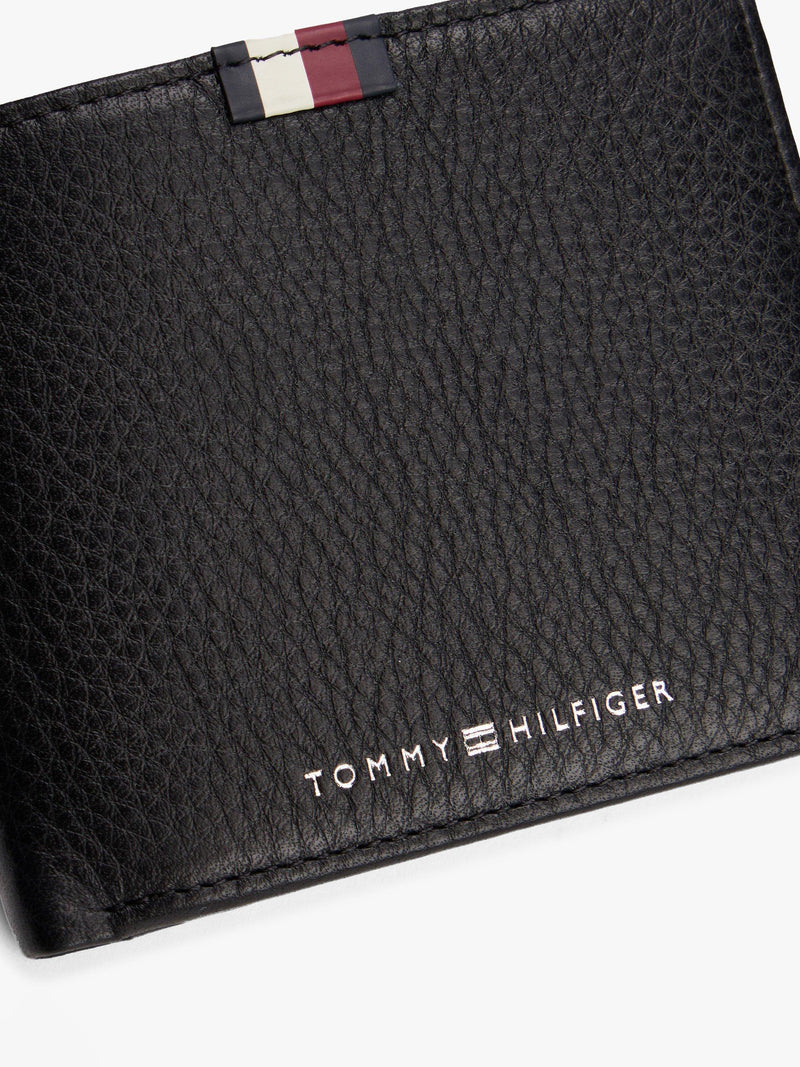 Tommy Hilfiger leather flap over wallet (British brand)