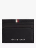 Tommy Hilfiger leather credit card holder black (British brand)