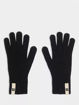 John Lewis Sweaty Betty Soft Cloud Knitted Gloves Black- Buy online at McGrocer