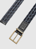 Rodd & Gunn Stratford Woven Belt leather and fabric, UK version