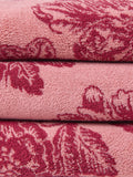 John Lewis Sanderson Boxwood cotton floral towel, UK version