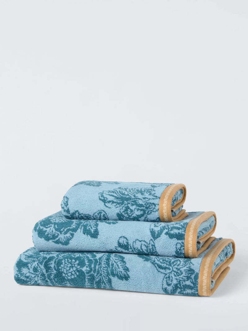 John Lewis x Sanderson Boxwood Cotton Towels