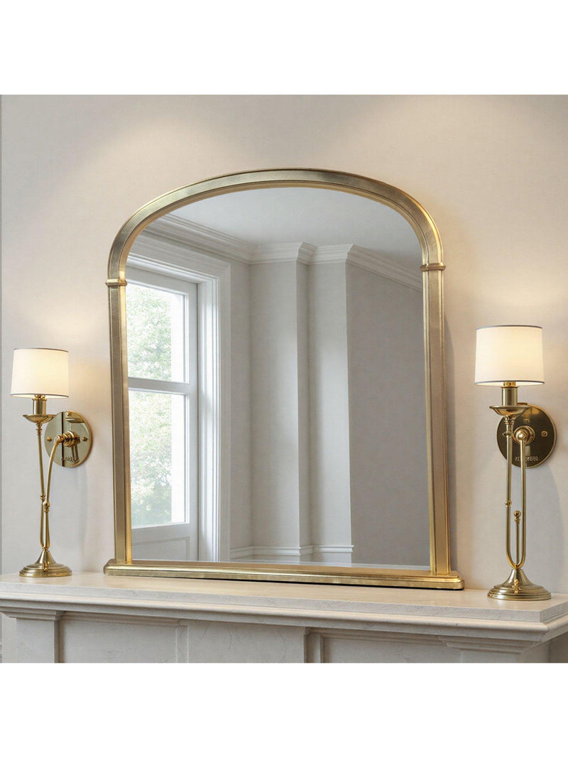 Yearn arched overmantel wall mirror 127x112cm (British brand)