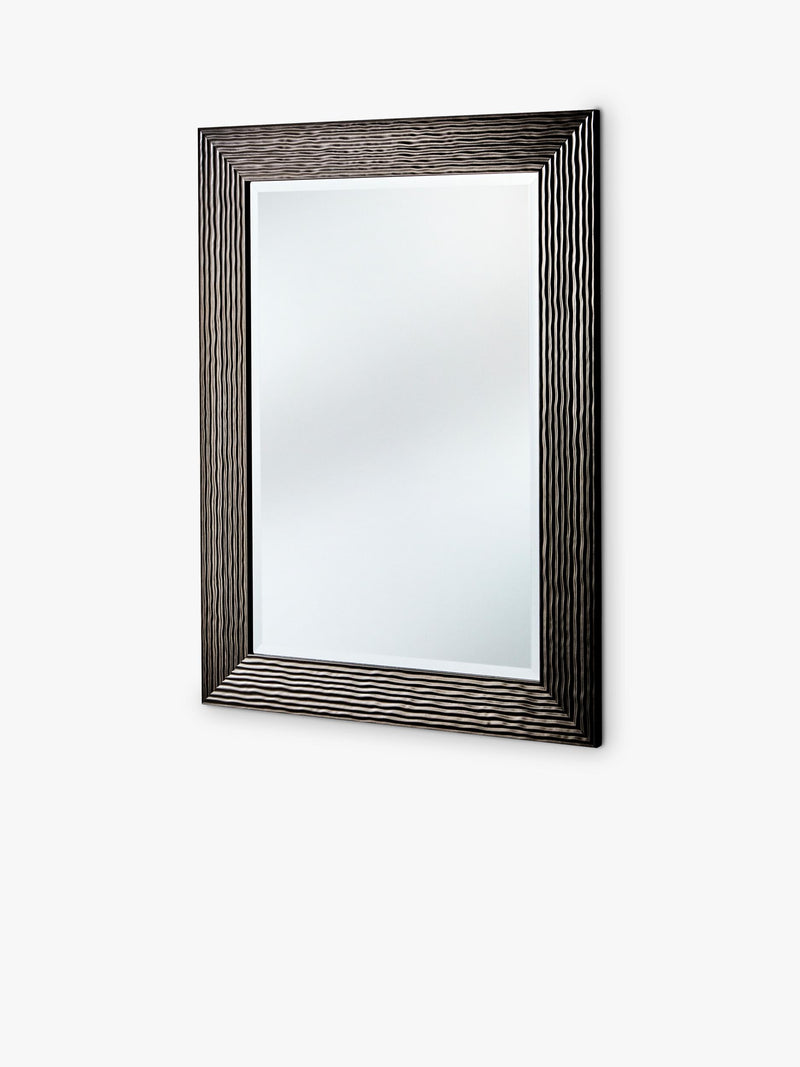 Yearn fluted bronze wall mirror - British product
