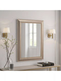 Yearn champagne textured wall mirror 102x74.5cm, imported from the UK