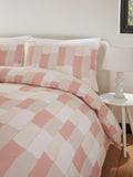 Jasper Conran London brick check duvet cover set single (British brand)