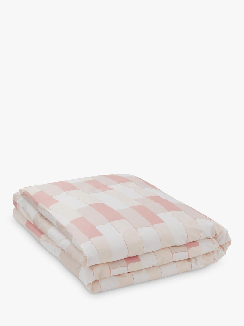 Jasper Conran London brick check duvet cover set single (British brand)