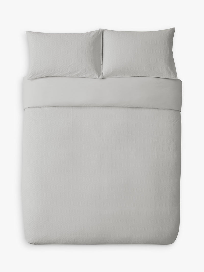 Jasper Conran London Hexagon Weave single duvet cover set, UK version