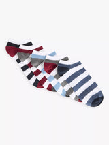 John Lewis John Lewis Cotton Blend Trainer Socks White Multi- Buy online at McGrocer