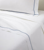 Yves Delorme Athena Celeste flat sheet 240x295cm - British product