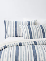 John Lewis John Lewis Barfield Pure Cotton Weave Duvet Cover Set Double- Buy online at McGrocer